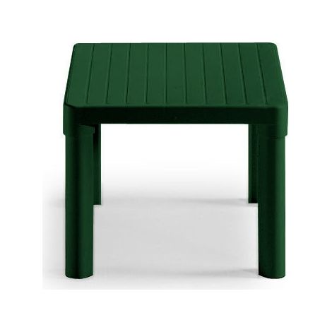 Tavolino da giardino TIP in resina verde bosco (1/4)