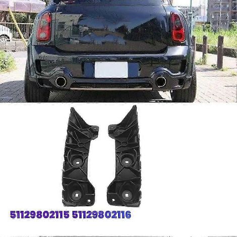 paire de supports de rail de pare-chocs arrière pour BMW Mini Cooper Countryman R60 R61 2011-2016 51129802115 51129802116 (1/4)