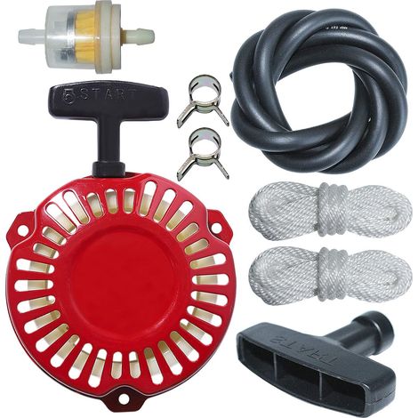 Recoil Pull Starter For Honda GX100 28400-Z0D-003ZA Grip Rope Fuel Filter Line , Recoil Starter , Starter Handle Grip , Fuel Filter , Fuel Line , Starter Rope , Clamp (1/5)