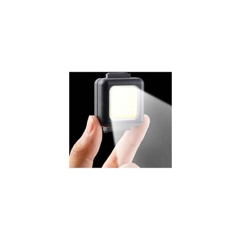 Gilet tactique de police avec clip pour éclairage de course, lampe torche compacte rechargeable, éclairage de sécurité personnel pour la marche, le vélo, le kayak et la pêche. (1/5)