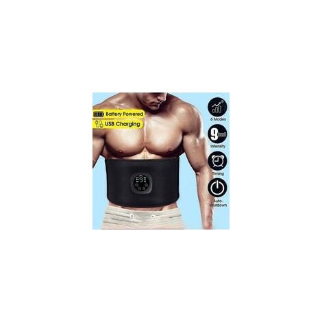 Ceinture électrique pour muscles abdominaux, stimulateur musculaire abdominal, brûleur de graisse pour le fitness (1/5)