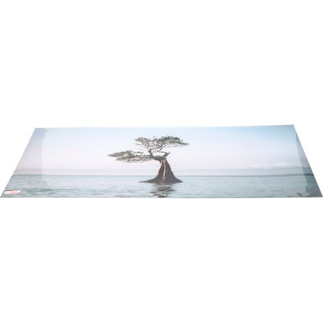 Poster de fond d'aquarium en PVC autocollant, motif arbre marin, 61 x 30 cm / 24 x 11,8 pouces (1/5)