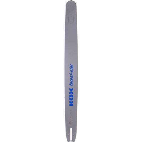 KOX – Guide-chaîne 3/8" – Longueur 75 cm – Nombre de maillons 1,6 mm – Pour bois dur et teck – Coupe nette sans éclat (1/4)
