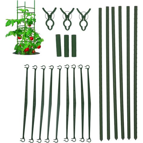 Support de Plante Superposable pour Pot de Fleurs Jardin Extérieur (1/5)