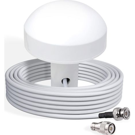 Boat Ship Marine GPS Navigation External Aerial Antenna (10m Cable) Compatible with Garmin GPSMAP MAP NavTalk StreetPilot Furuno Trimble GPS Modem Receiver Unit Transducer Fishfinder Sounder (1/5)
