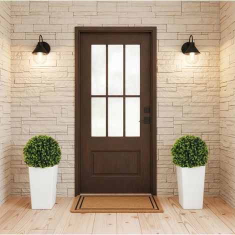 Set di 2 eucalipti artificiali in vaso, 65 cm, verdi, con UV, OKMYHOME (1/5)