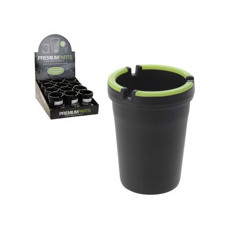 Cenicero Fluorescente para Automóvil Ø80x110mm