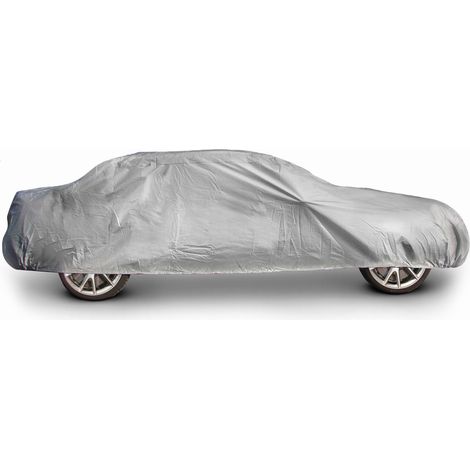 Werka Pro – Housse de protection doublée pour voiture berline – Étanche en PEVA 100% – Résistante de -15°C à +50°C – Grammage 150 g/m²