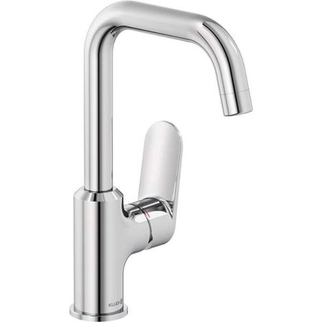 Kludi X1 - Waschtischarmatur mit schwenkbarem Auslauf, Chrom 320280575 (1/5)