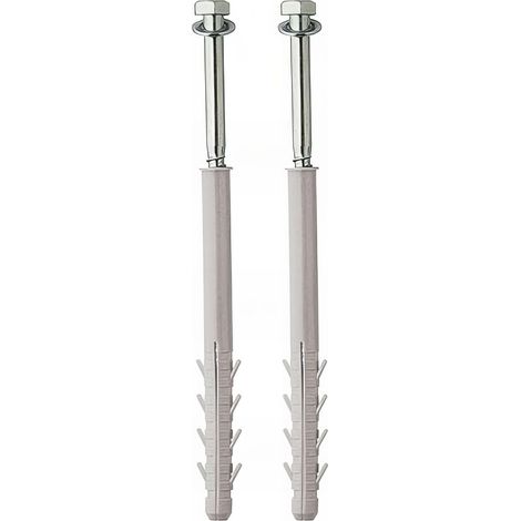 Kit fixation chauffe-eau sur parpaing - 10 x 140 mm