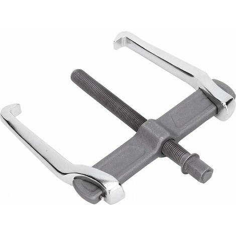 Lntyq Extracteur à 2 mâchoires, acier au chrome vanadium + acier au carbone, extracteur de pignon de roulement, niveau professionnel de retrait pour réparation automobile réglable (4in)