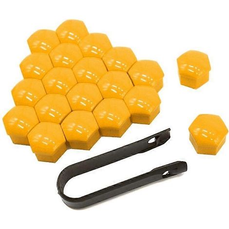 Cache-écrous de roue de voiture, protection antirouille, capuchons pour vis de pneus de voiture, couvercles pour écrous et boulons (1/5)