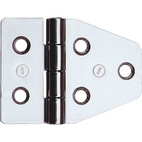 CERNIERA IN ACCIAIO INOX ART.852IN mm 40 x 55