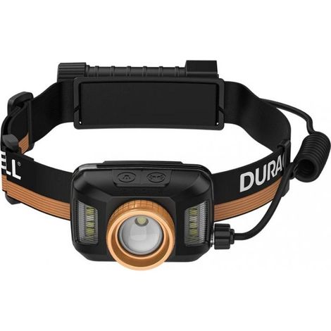 Duracell DH1500R Linterna frontal negra, naranja (1/5)