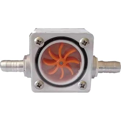 Indicateur de débit d'eau, outil de mesure, connecteur pratique à 8 pales pour hélice. (1/5)