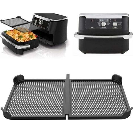 Air Fryer Ninja 10.4L AF500EU Anti Splash Silicone Accessories Compatible with Air Fryer Ninja Foodi 10.4L, Reusable Air Fryer Accessories (Foldable) (1/4)
