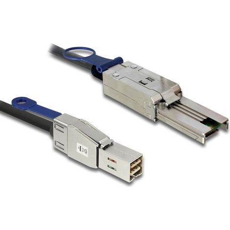 Adapterkabel Mini SAS HD SFF-8644  Mini SAS SFF-8088 Verwendung: Pour vierkanalige, externe Verbindungen