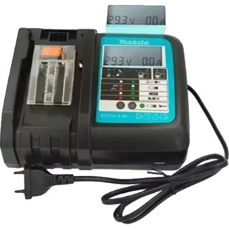 Batterie pour outil électrique, haute capacité, système de protection intégré, 1pcs LED chargeur, 18V-b (1/2)