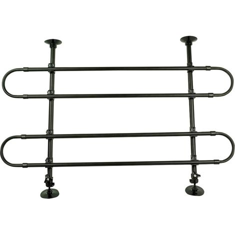 ANIMALSetCAR Grille de separation coffre et habitacle - Noir mat - Animalsetcar (1/5)