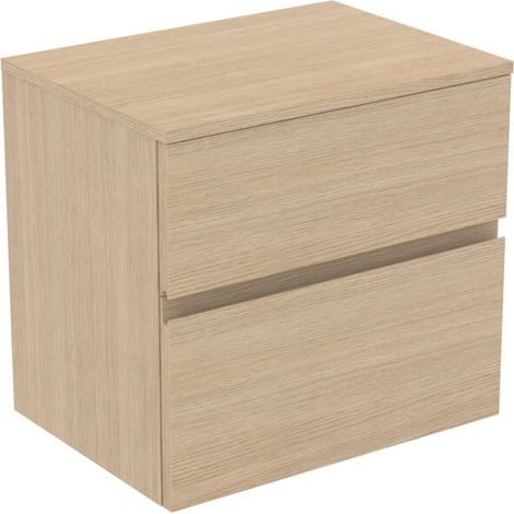 Ideal Standard E3422US WT Armoire sous-lavabo Finesse sans découpe (1/3)