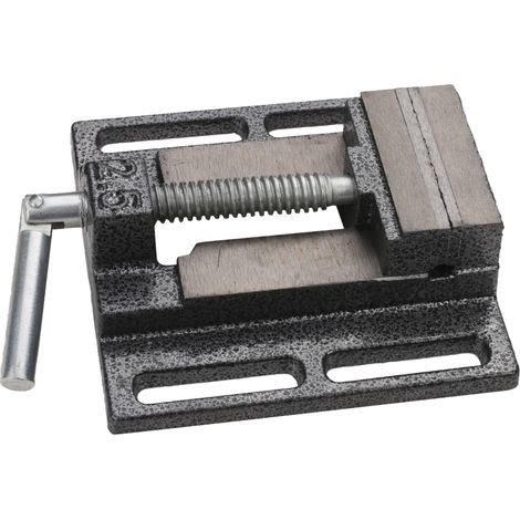 KS Tools - Etau à mors parallèle 63mm, ouverture 50mm pour perceuse sur colonne 500.8451 - 500.8455