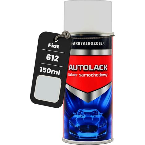 Barniz acrílico en spray listo para usar de 150 ml para Fiat 612 Grigio Chiaro Met. Silver (1/5)
