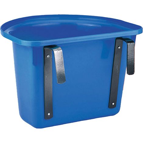Umbria Equitazione Mangiatoia a staffe BLU 12 lt Cavallo