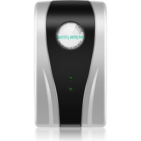 Power Electricity Energy Saving Box Dispositif d'économie de 30% 90V-250V 50Hz-60Hz, argent, UE (1/4)