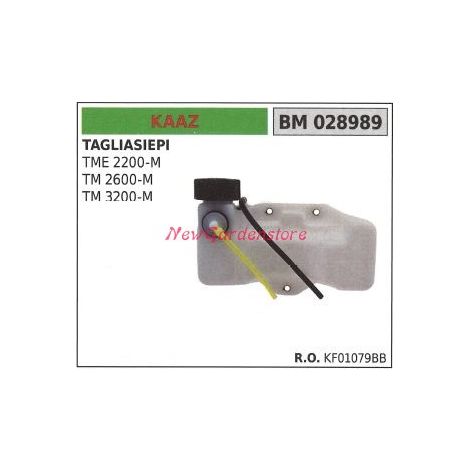 Serbatoio carburante KAAZ motore tagliasiepe TME 2200-M 2600-M 3200-M 028989