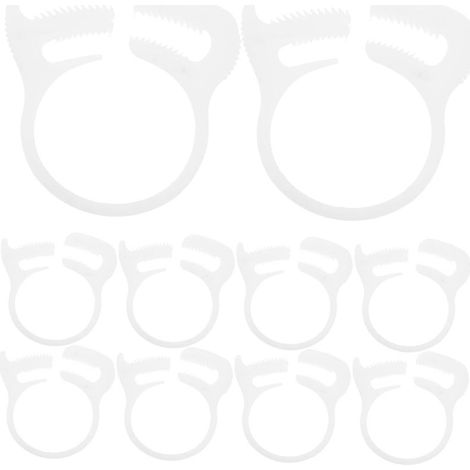 Lot de 10 colliers de serrage B15 pour l'entretien de la piscine, accessoires indispensables (1/5)