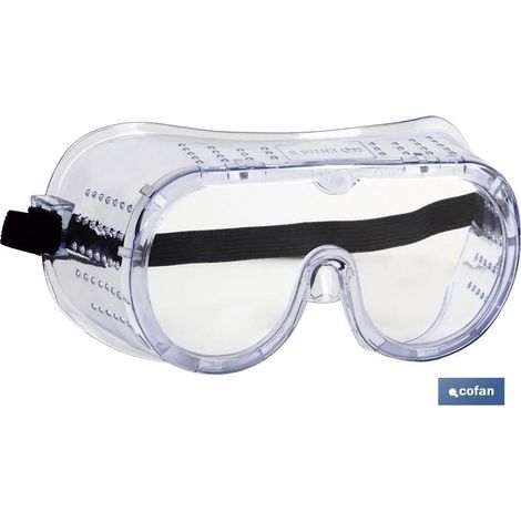 Schutzbrille mit direkter Belüftung