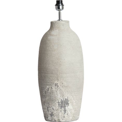 Light & Living - tischlampe - LUCENTE - grau - keramik - einzelne