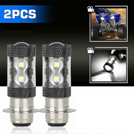 Ampoules de phare LED H6m pour quad Yamaha (1/4)