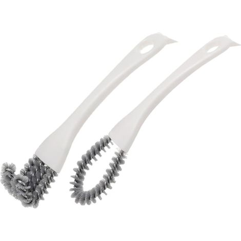 de 2 brosses à joints de salle de bain avec poils en acier (1/5)