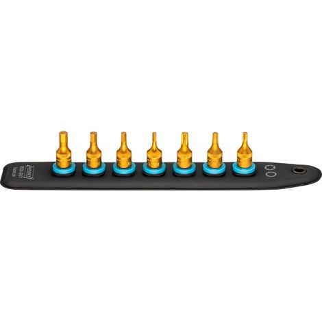 SmartRail mit 7 Steckpltzen 8500-SR/7 1/4 Zoll (6,3 mm) Vierkant hohl Innen TORX Profil, Innen Sechskant Profil 7-teilig T30 T20 T25 3 4 5 6 (1/5)