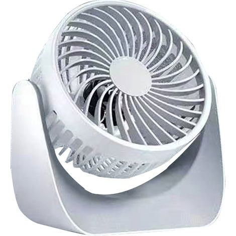1 Mini ventilateur, 3 vitesses, commande tactile, portable, ABS, bureau, camping, chambre (1/5)