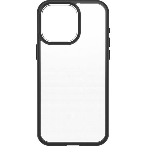Funda movil back cover otterbox react clear / black para iphone 15 pro max