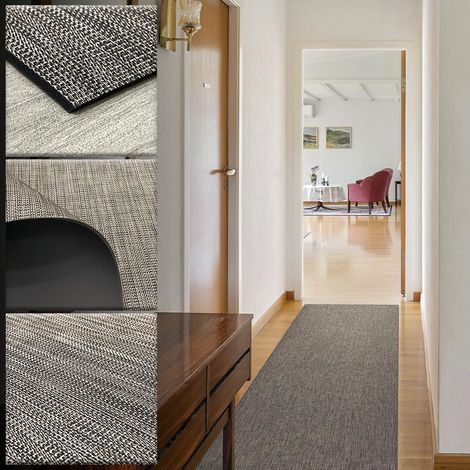 Tapis Long en Vinyle Tressé - Extérieur, Cuisine, Salon et Entrée (1/5)