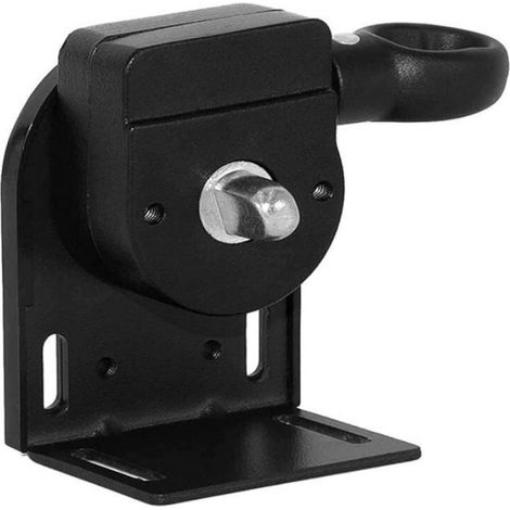 Kit de Support Sans Fil Support de de Remplacement Universel pour Store Pare-Soleil ExtRieurIntRieur Noir (1/4)