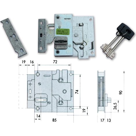 Cce 57411.30.1 – Serratura Cassaforte 1pto (1/2)