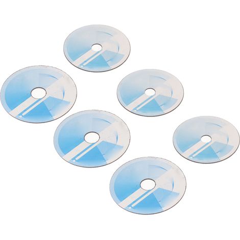 Kit de 6 disques à tronçonner et à meuler pour acier, fer et plastique (1/5)
