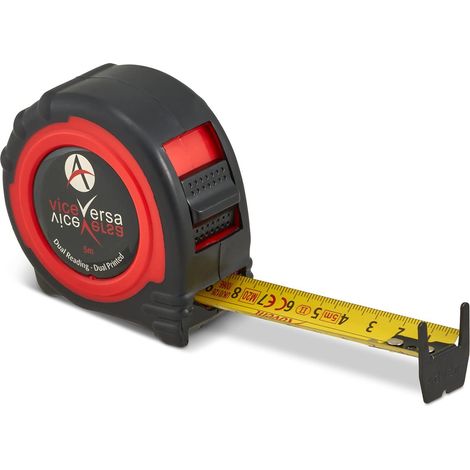 Advent ATM4-5025VV Dual-Read Pocket Tape Measure, 5m Length, 25mm Width, Metric Only (1/5)