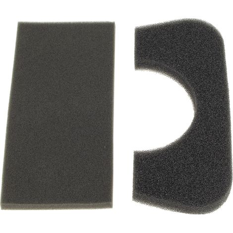 Filtro aspirante in schiuma 164x75x5mm per aspirapolvere bosch