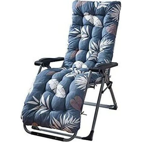 Dickes Kissen für Liegestühle – weich und bequem – für Terrasse, Garten und Liegestuhl – bedrucktes Outdoor-Kissen (1/5)