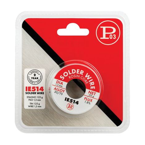 Stagno in Filo 125 g 4 Pezzi