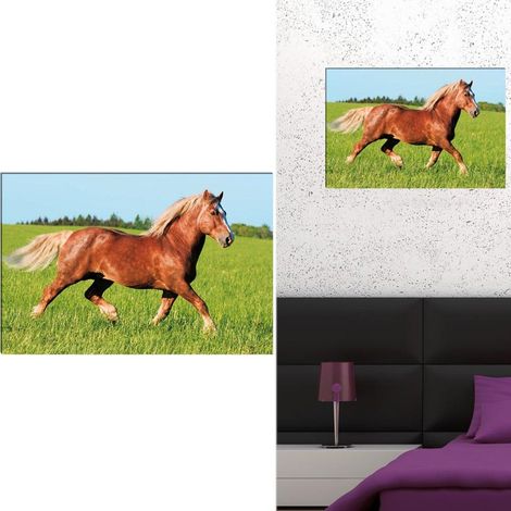 Tableau imprimé cheval