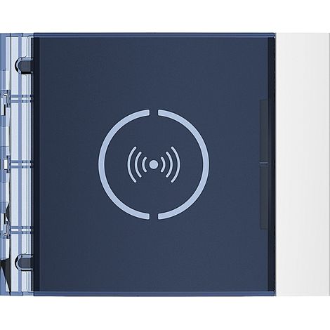 Façade Sfera New pour module électronique lecteur de badge Allwhite (353202) (1/2)