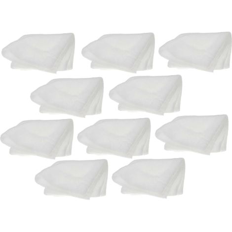 vhbw Universal-Filter-Set (10-er Pack) Fett-Filter für diverse Dunstabzugshauben - 57 x 47 x 4,5 cm, Mikrovlies, Vlies