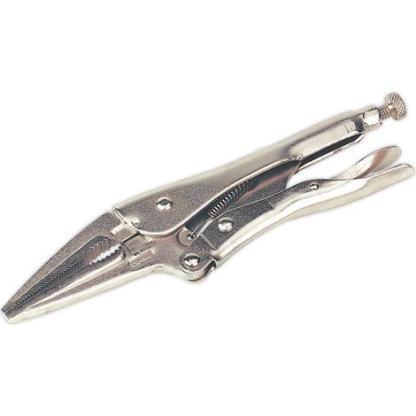 Sealey S0462 Siegen Long Nose Locking Pliers 225mm (1/2)