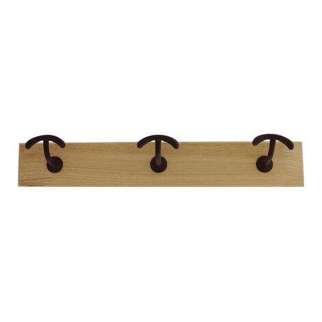 CHRISLIGNE Garderobe mit 3 Haken, schwarz AUTRES